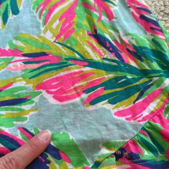 Lilly Pulitzer Girls Cotton Lightweight Dress or Cover up - Picture 8 of 9